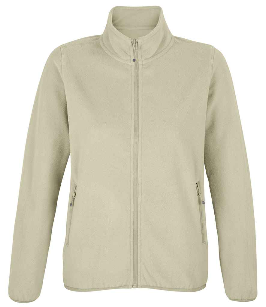 [03824 ROP S] SOL'S Ladies Factor Recycled Micro Fleece Jacket (Rope, S)