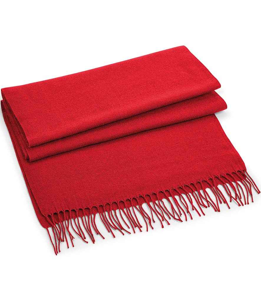 [BB500 CSR ONE] Beechfield Classic Woven Scarf (Classic Red)