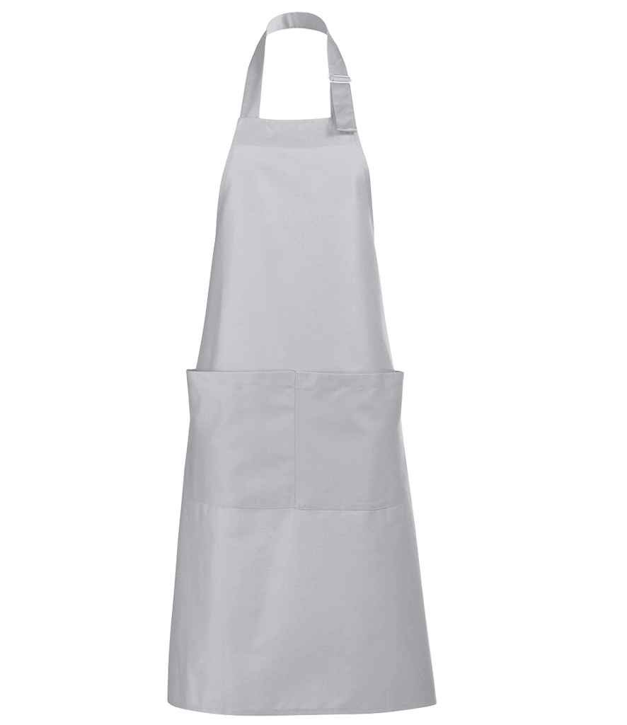 [88010 PGE ONE] SOL'S Gala Long Bib Apron (Pure Grey)