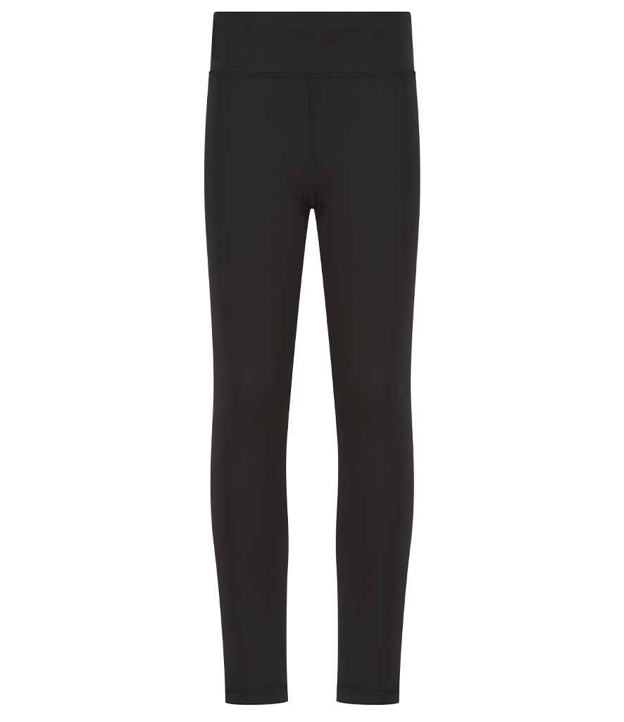 [LV897 BLK 3-4] Finden + Hales Kids Team Leggings (Black, 3-4)