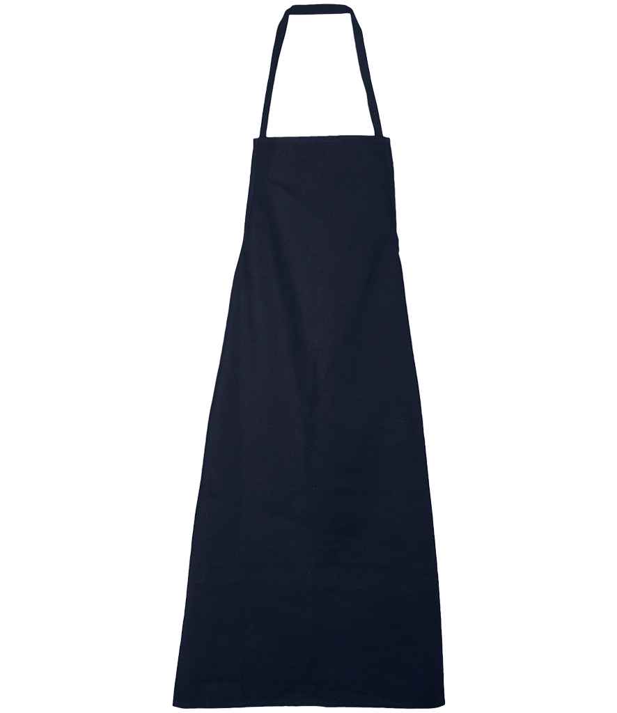 [04455 NGT ONE] NEOBLU Erold Cotton Bib Apron (Night Blue)