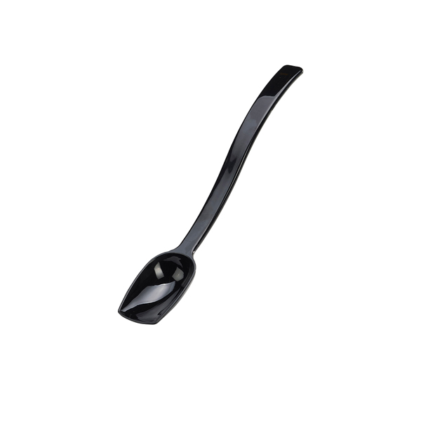 [BC-N4470-03] Salad Spoon Solid 3/4oz Black  10" Long