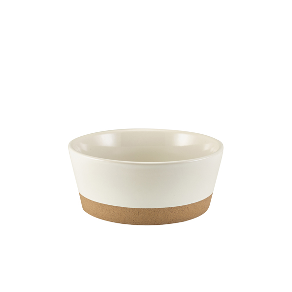 GenWare Kava White Stoneware Bowl 15.5cm (Pack of 6)