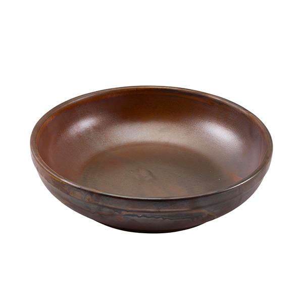 [BC-NCB-PRC23] Terra Porcelain Rustic Copper Coupe Bowl 23cm (Pack of 6)
