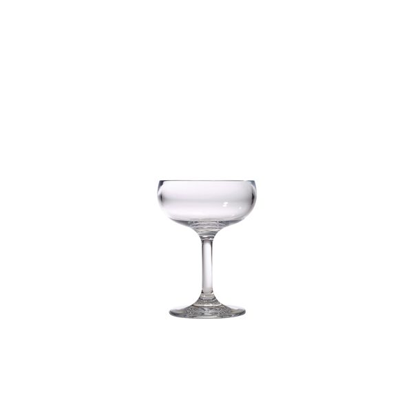 Harmony Polycarbonate Champagne Saucer 21cl/ 7.4oz (Pack of 12)
