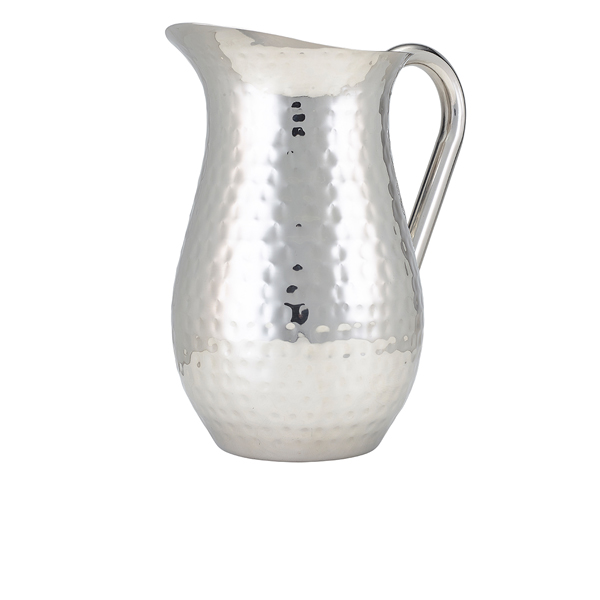 [BC-NHWJ200] GenWare Hammered Stainless Steel Water Jug 2L/ 67.6oz