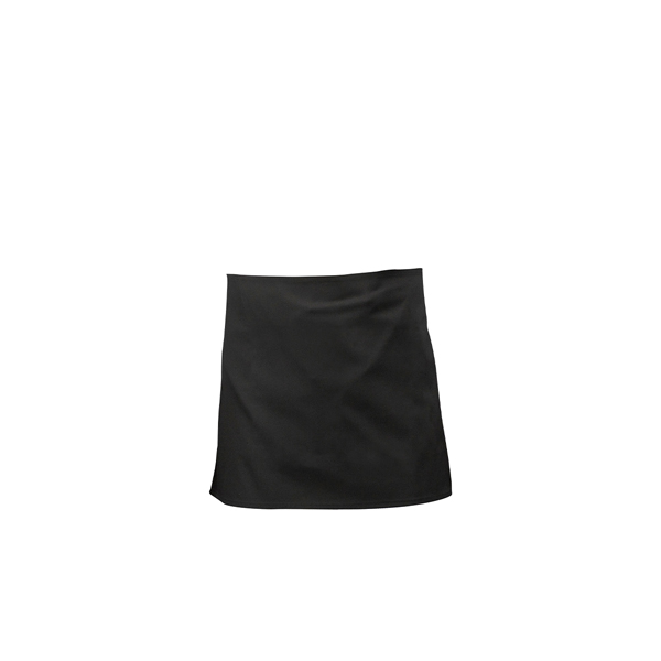 Black Short Apron 70cm x 37cm