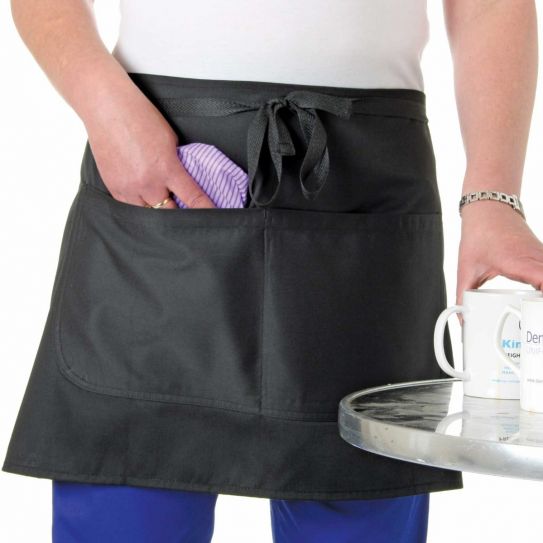 [DP37CWP] Short Bar Apron 36" X 16"