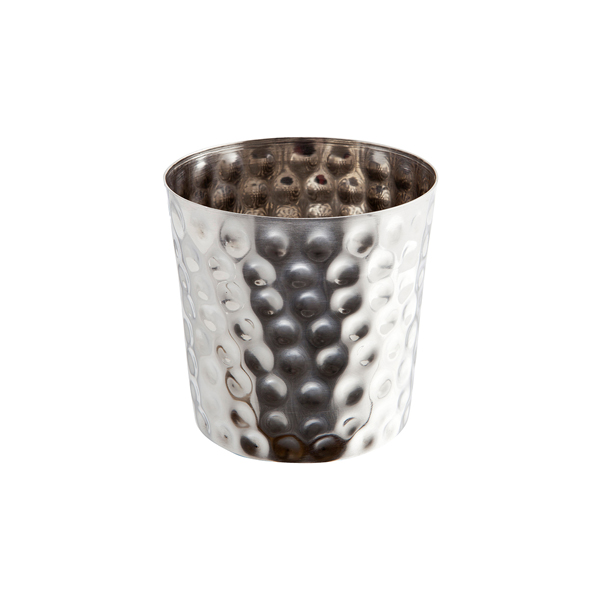 [BC-NSVH8] Hammered Stainless Steel Serving Cup 8.5 x 8.5cm (Pack of 12)