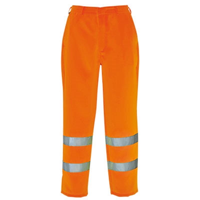 Portwest Hi-Vis Poly-cotton Trousers