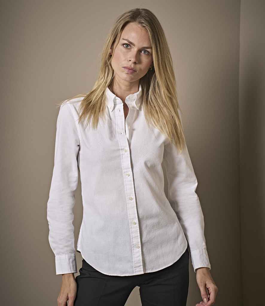 [T4001] Tee Jays Ladies Perfect Long Sleeve Oxford Shirt