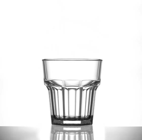 Elite Remedy Polycarbonate Rocks Clear Tumbler 9oz (36 case)