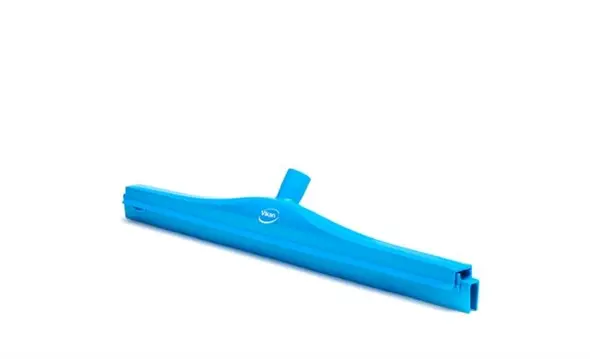 [J-SQDBB24VK] 605mm Hygienic Double Blade Squeegee Head - Blue