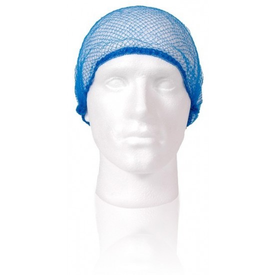 Blue Mesh Disposable Hairnets [144 pack]