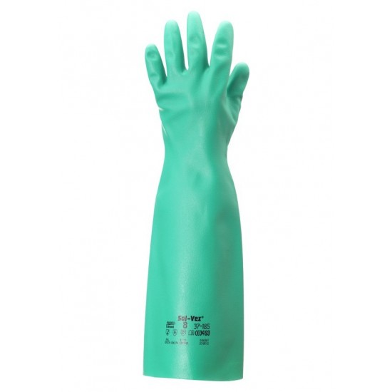 Solvex Green Nitrile Gloves