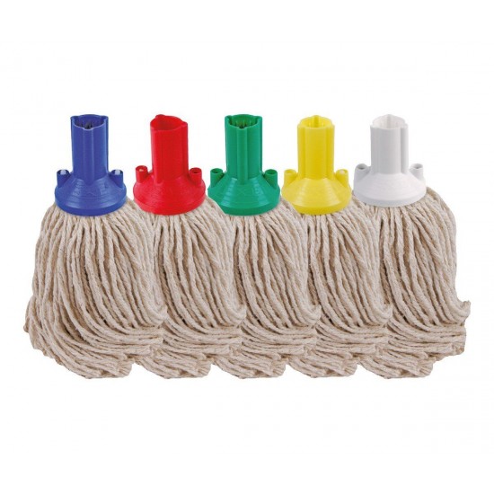 Exel Socket Mop Head. 200 grams (Colour Coded)
