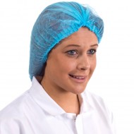 Disposable Blue Mob Caps 100 pack Disposable Blue Mob Caps 100 pack
