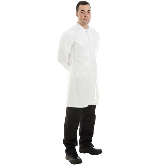 White Disposable Aprons 100 pack