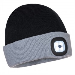 Two Tone LED Rechargeable Beanie Two Tone LED Rechargeable Beanie
