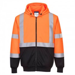 Hi-Vis Two-Tone Zipped Hoodie Hi-Vis Two-Tone Zipped Hoodie