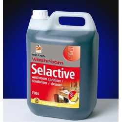 Selactive Washroom Sanitiser/Deodoriser/Cleaner 5 litres Selactive Washroom Sanitiser/Deodoriser/Cleaner 5 litres