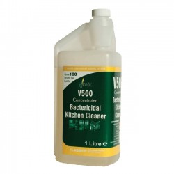 V500 Bactericidal Kitchen Cleaner Concentrated 1 Litre V500 Bactericidal Kitchen Cleaner Concentrated 1 Litre