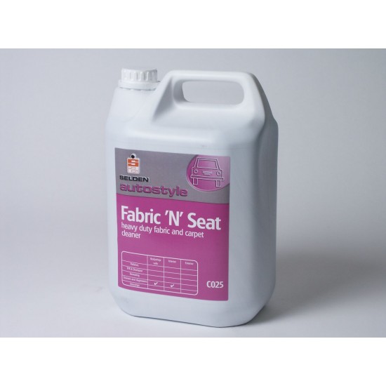Fabric and Seat Upholstery Cleaner H.D. 5 litres