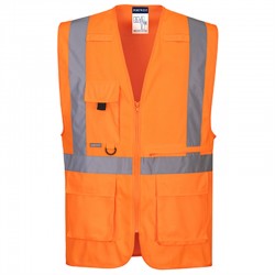 Hi-vis Executive Vest With Tablet Pocket Hi-vis Executive Vest With Tablet Pocket