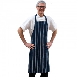 Woven Butchers Stripe Apron Woven Butchers Stripe Apron