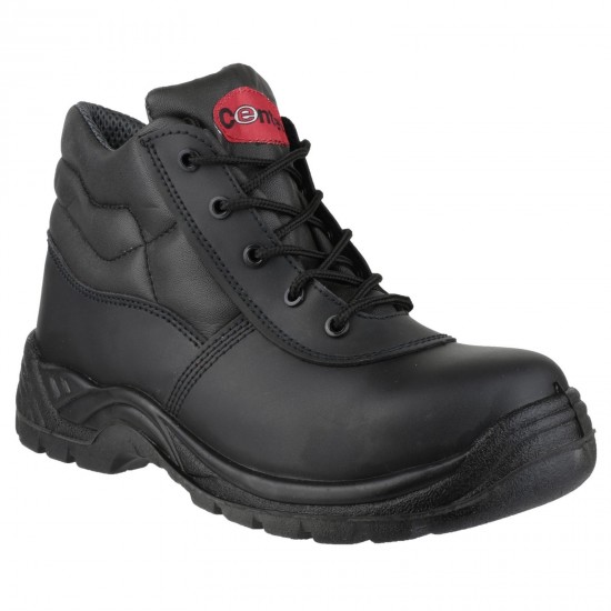 Black Composite Cap/Midsole 5-Eyelet Safety Boots