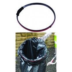 Handi-hoop waste sack carrier Handi-hoop waste sack carrier
