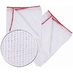 10 inch Dish Cloths with Red Edge (10 pack) 10 inch Dish Cloths with Red Edge (10 pack)