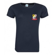 AWDis Cool Girlie T-Shirt with WDRFC logo AWDis Cool Girlie T-Shirt with WDRFC logo