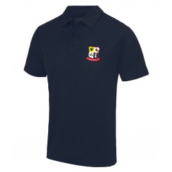 AWDis Cool Polo Shirt with WDRFC logo AWDis Cool Polo Shirt with WDRFC logo
