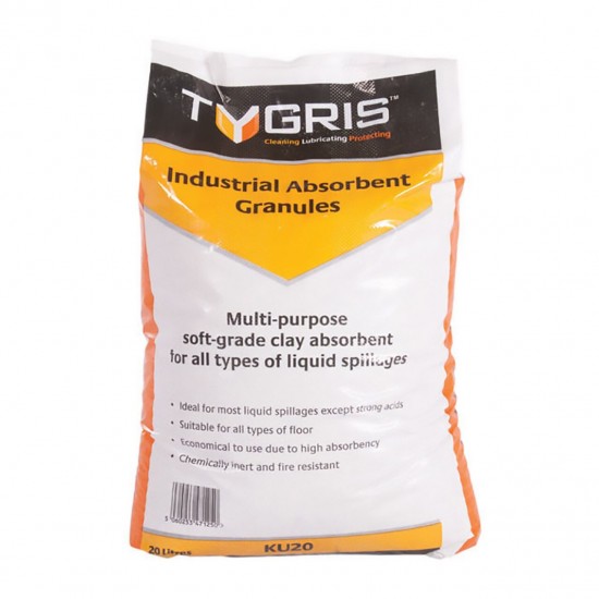 TYGRIS Industrial Absorbent Granules [20 litres]