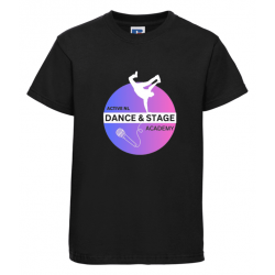 NL Dance & Stage - T Shirt, Black NL Dance & Stage - T Shirt, Black
