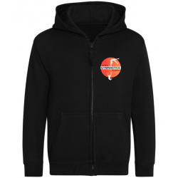 NL Gymnastics - Zipped Hoodie, Black NL Gymnastics - Zipped Hoodie, Black