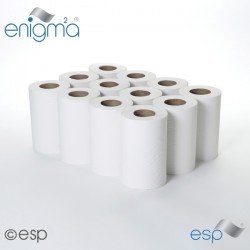 2 ply Mini Centre Feed Rolls (12 rolls) 2 ply Mini Centre Feed Rolls (12 rolls)