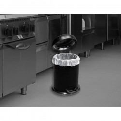 White light duty pedal bin liners 1000 pack White light duty pedal bin liners 1000 pack
