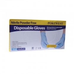 Portwest Powder Free Nitrile Disposable Glove Portwest Powder Free Nitrile Disposable Glove