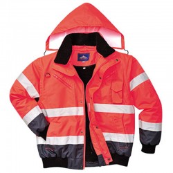 Portwest Contrast Bomber Jacket Portwest Contrast Bomber Jacket