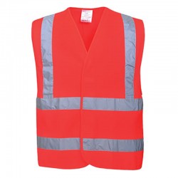 Portwest Hi-Vis Two Band & Brace Vest Portwest Hi-Vis Two Band & Brace Vest