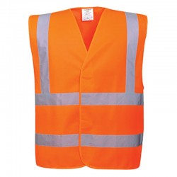 Portwest Hi-Vis Two Band & Brace Vest Portwest Hi-Vis Two Band & Brace Vest