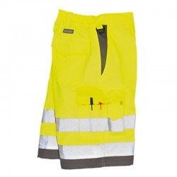 Portwest Hi-Vis Poly-cotton Shorts Portwest Hi-Vis Poly-cotton Shorts
