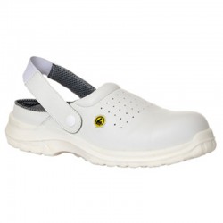 Portwest Compositelite ESD Perforated Safety Clog SB Portwest Compositelite ESD Perforated Safety Clog SB