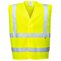 Portwest HiVis Anti Static Vest - Flame Resistant Portwest HiVis Anti Static Vest - Flame Resistant