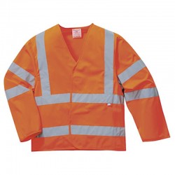 Portwest Hi-Vis Jacket - Flame Resistant Portwest Hi-Vis Jacket - Flame Resistant
