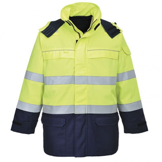 Portwest Bizflame Multi Arc Hi-Vis Jacket Portwest Bizflame Multi Arc Hi-Vis Jacket