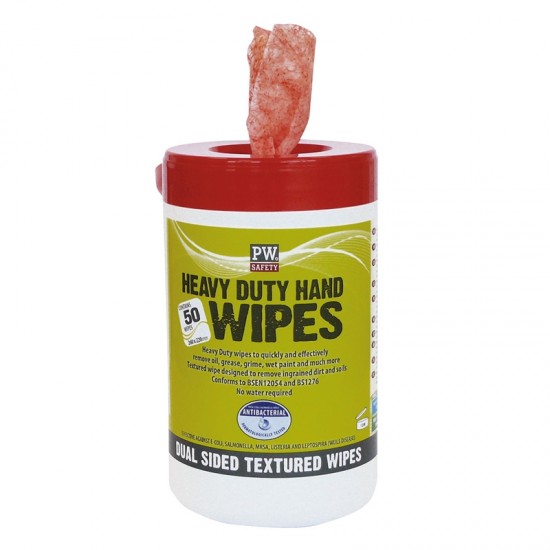 Portwest Heavy Duty Hand Wipes (50 Wipes)