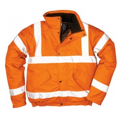 Portwest Hi-Vis Bomber Jacket GO/RT Portwest Hi-Vis Bomber Jacket GO/RT